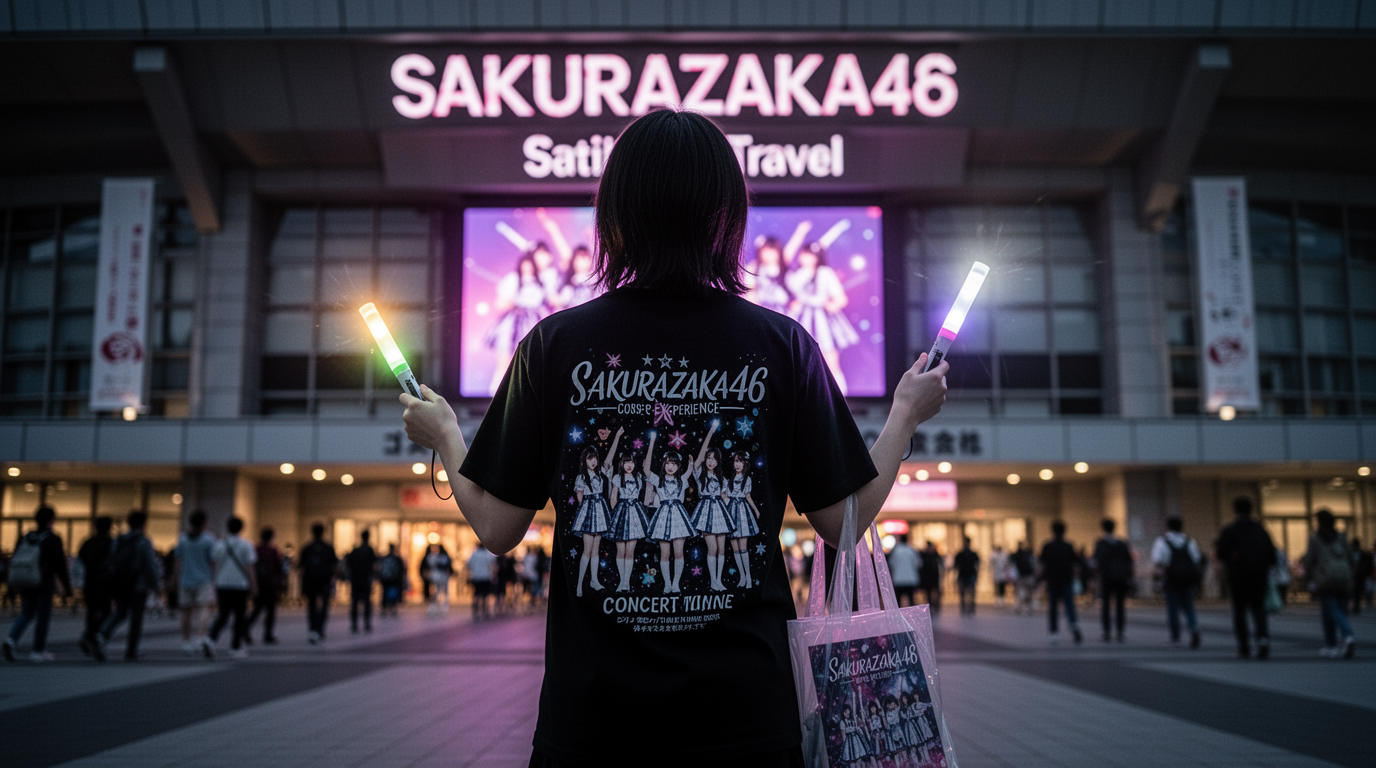 櫻坂46ライブの持ち物チェックリスト