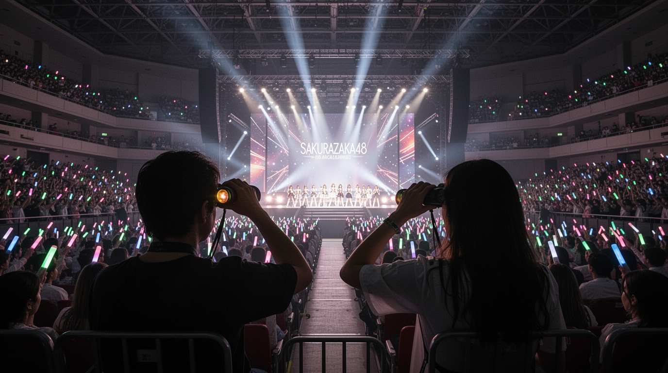 【禁断の視力ドーピング】櫻坂46ライブ座席別・絶景ポイント攻略法！双眼鏡越しに見る「櫻の世界」