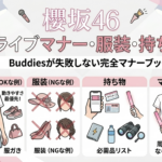 櫻坂46ライブの服装は何が正解？初心者が浮かない服・NGコーデ・季節別対策まとめ