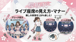 幕張メッセでの櫻坂46ライブと快適な双眼鏡利用法