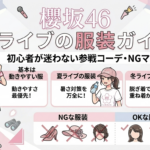 櫻坂46ライブの服装ガイド｜初心者が迷わない参戦コーデ